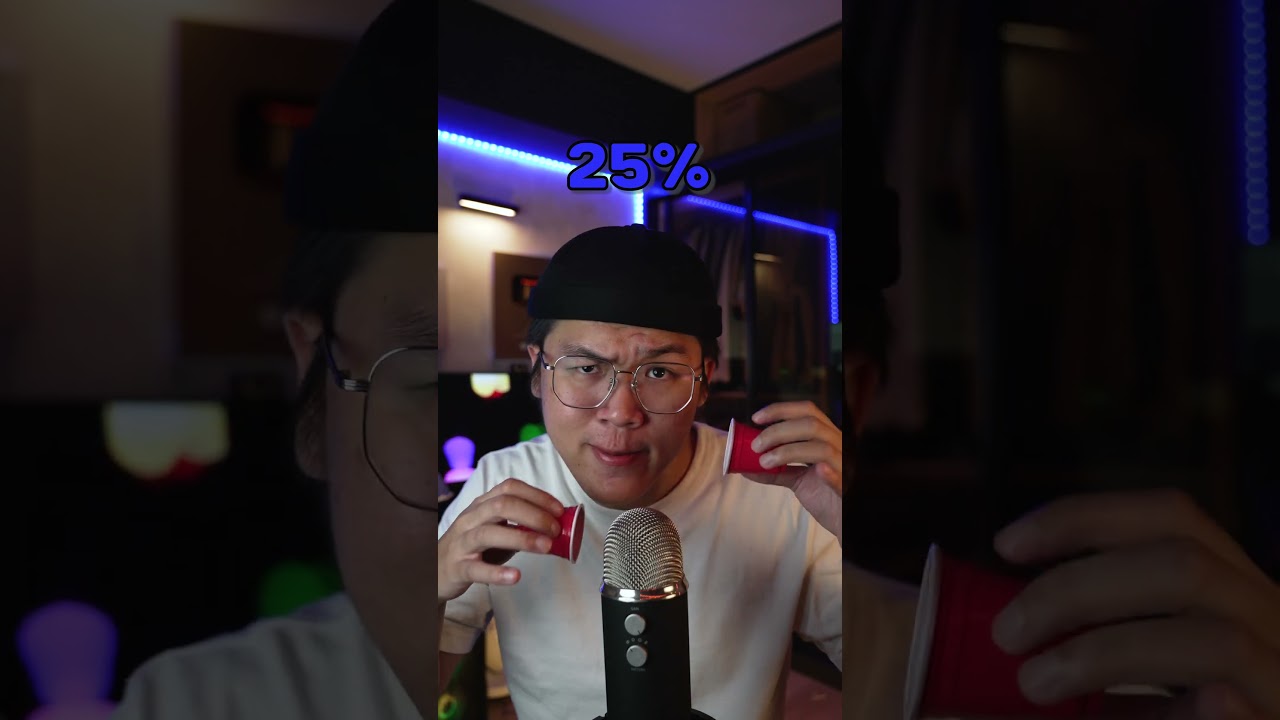 0% vs 100% 💀 TINGLES #asmr