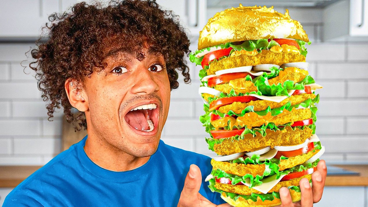 $1 Burger VS $1,000 Burger!