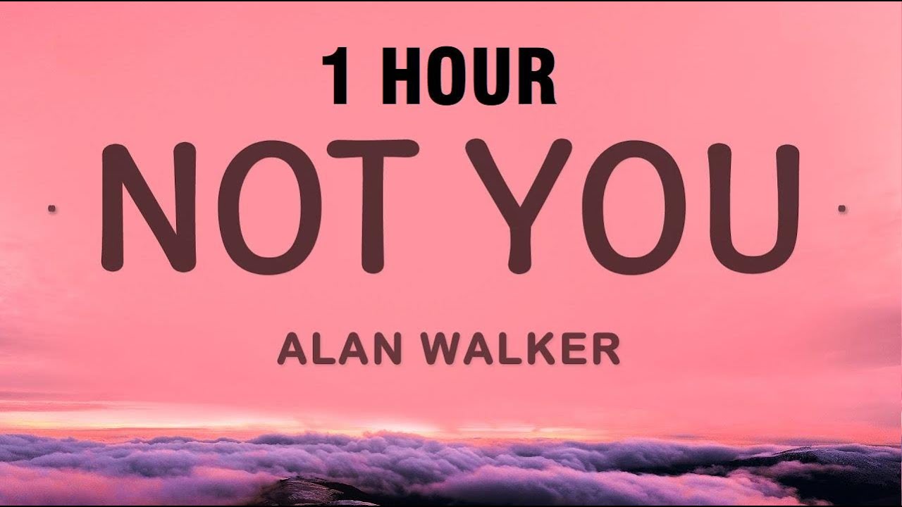 [1 HOUR] Alan Walker - Not You (Lyrics) ft. Emma Steinbakken