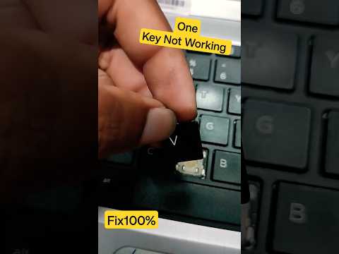 1 Key Not Working How to Fix100% | Laptop Keyboard One Key Not Working Problem [Solved]#macnitesh