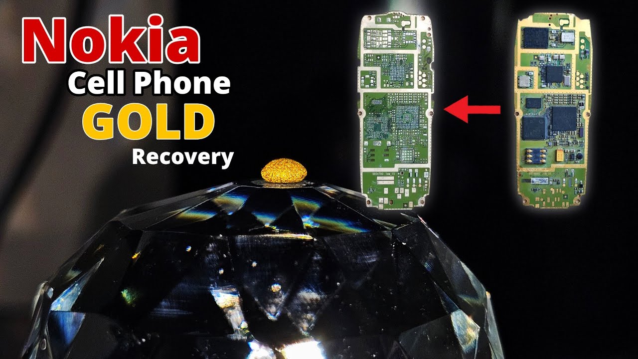 1 kg Nokia & Sony Ericsson gold recovery | Old Cell Phone gold recovery