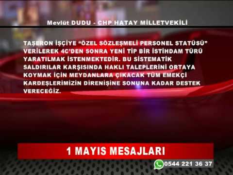 1 MAYIS MESAJLARI
