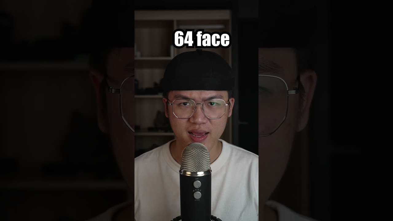 1 VS 1024 faces 💀  #asmr