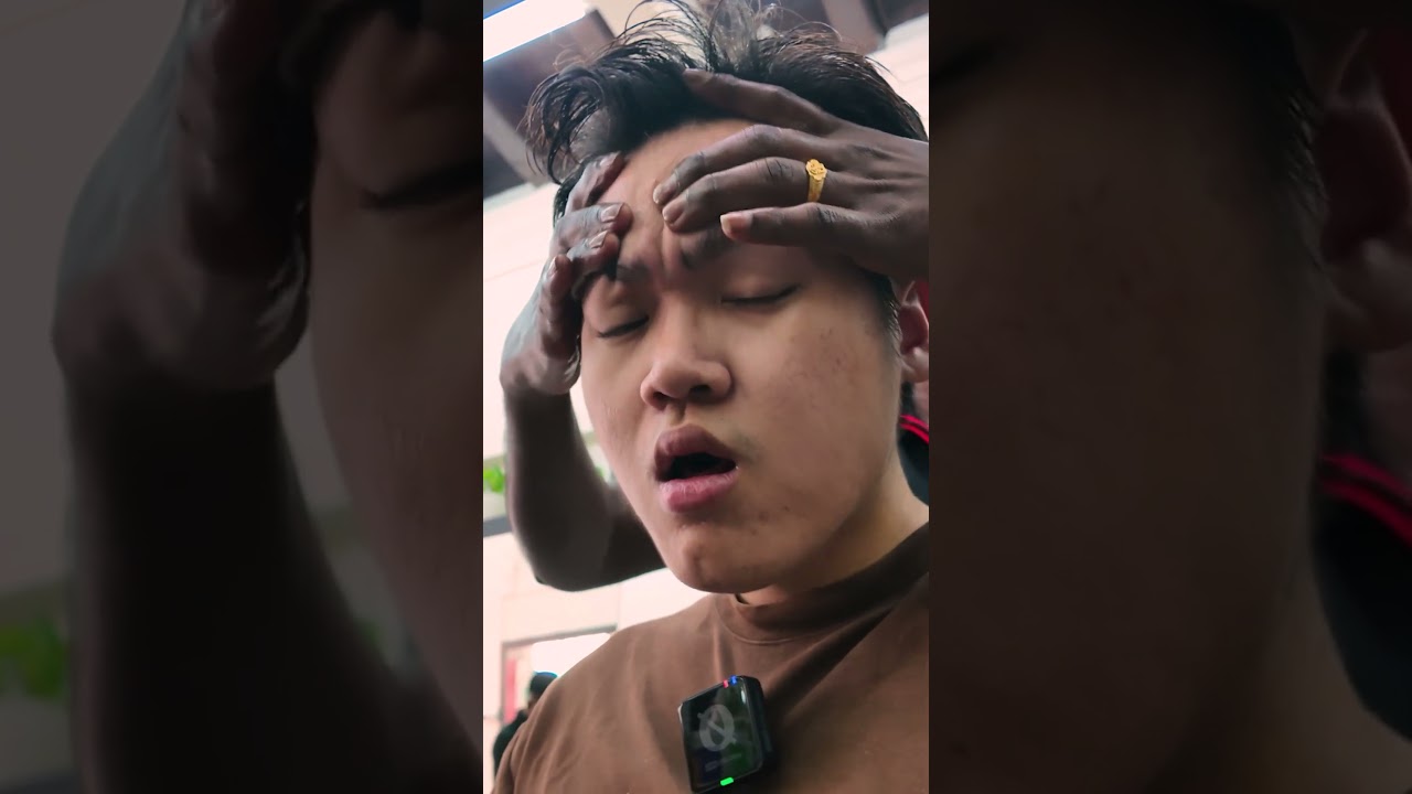 $10 Indian Head Massage be like... #asmr