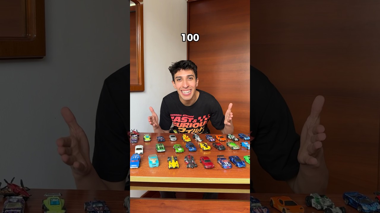 100 Hotwheels Cars