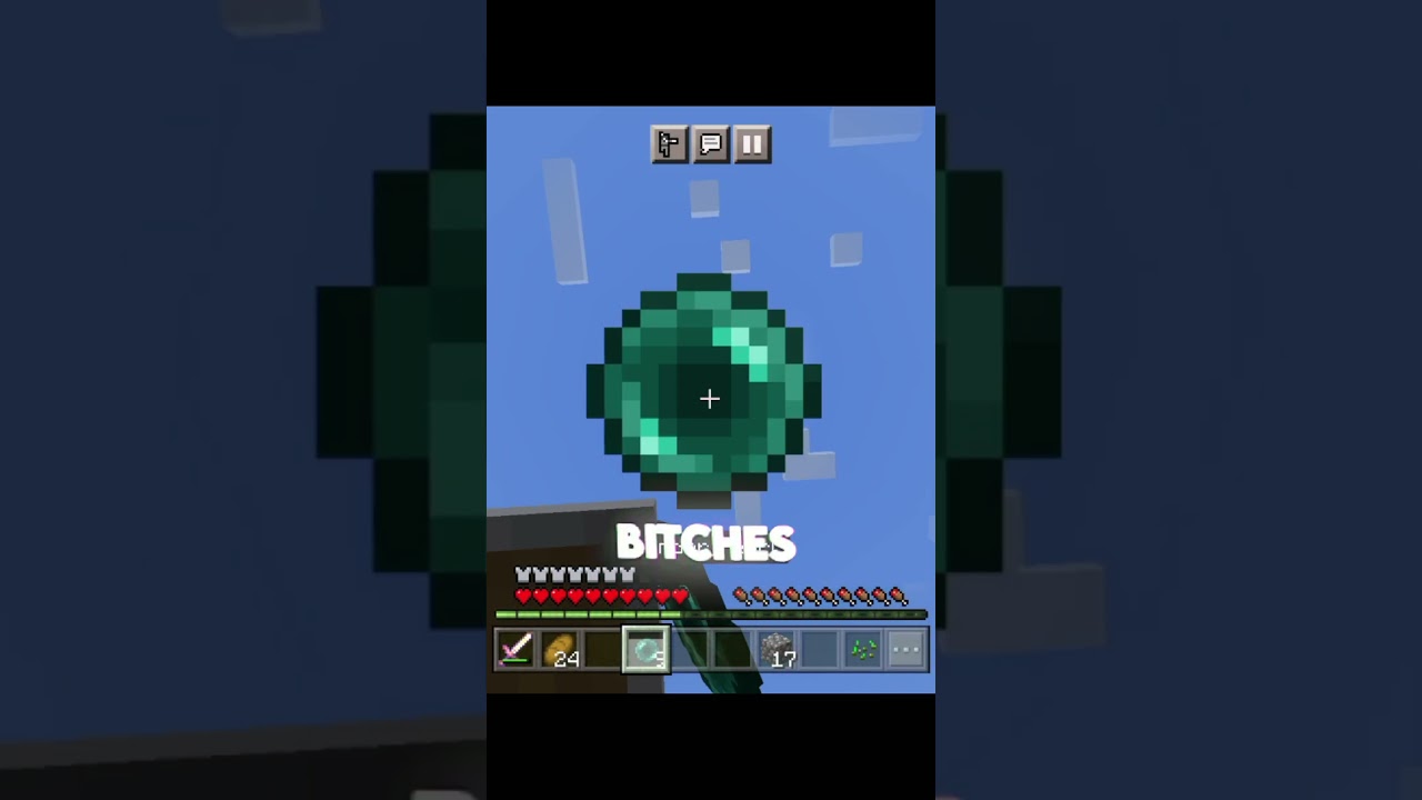 10,000 IQ Minecraft Manhunt #shorts #minecraft