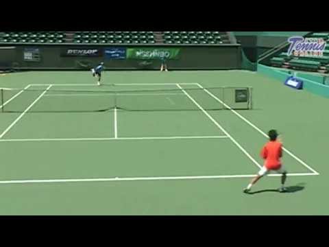 ダンロップ全日本ジュニアテニス選手権'11 U16 西岡良仁 VS 大西賢
