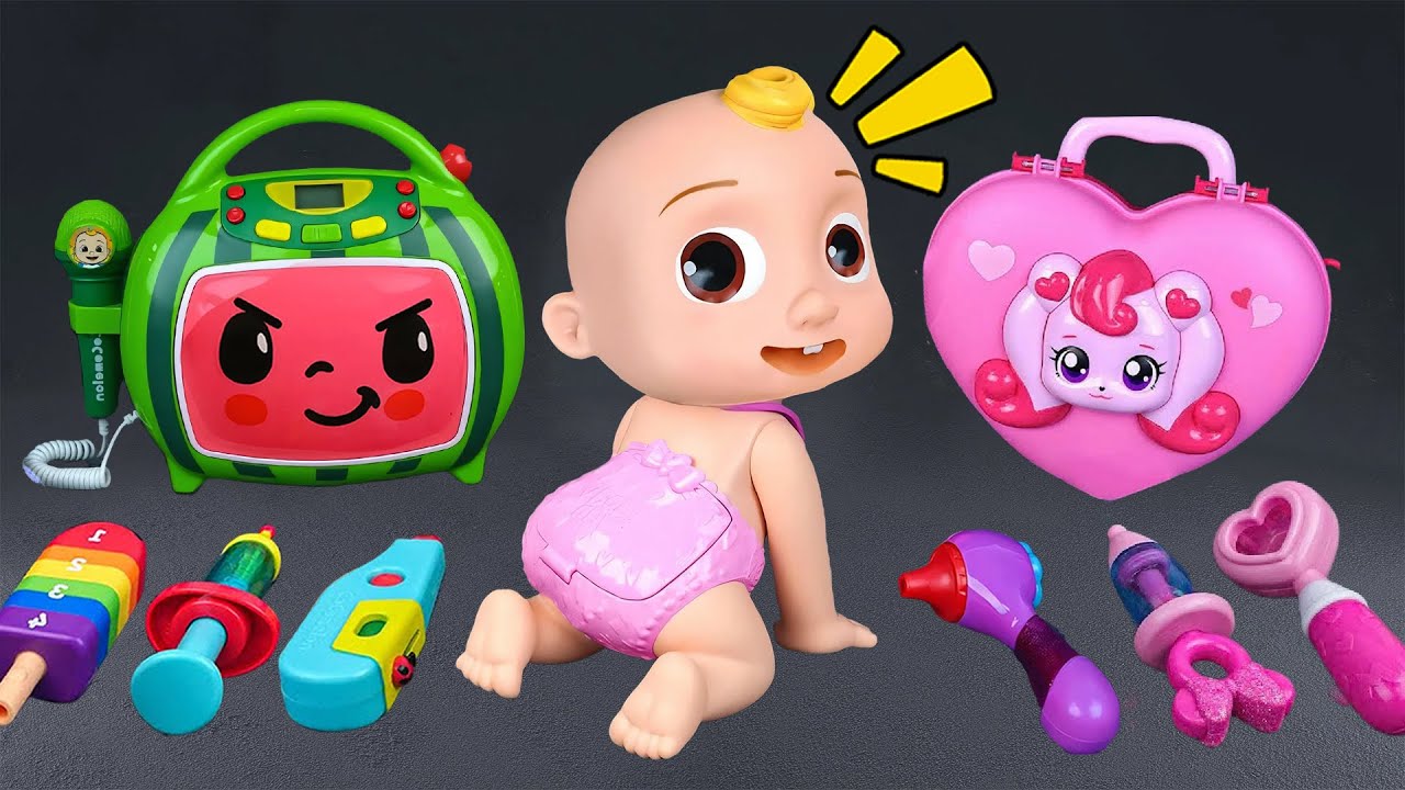 12 Minutes Satisfying Unboxing Pinkfong Doctor Set, Doctor First Aid Toys ASMR | Fun Review Toys
