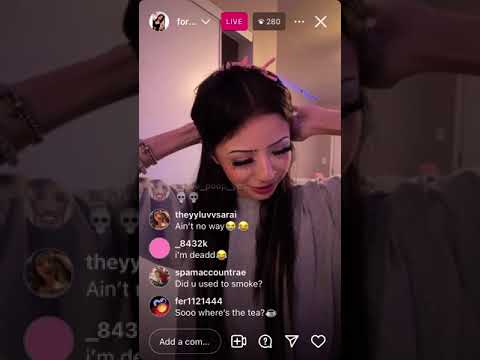 12/22/23-forealmelanie instagram live