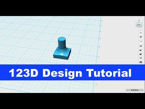 123d Design Tutorial 001: Getting Started