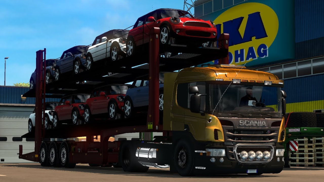 [1.30] Euro Truck Simulator 2 | Scania P340 | Mods