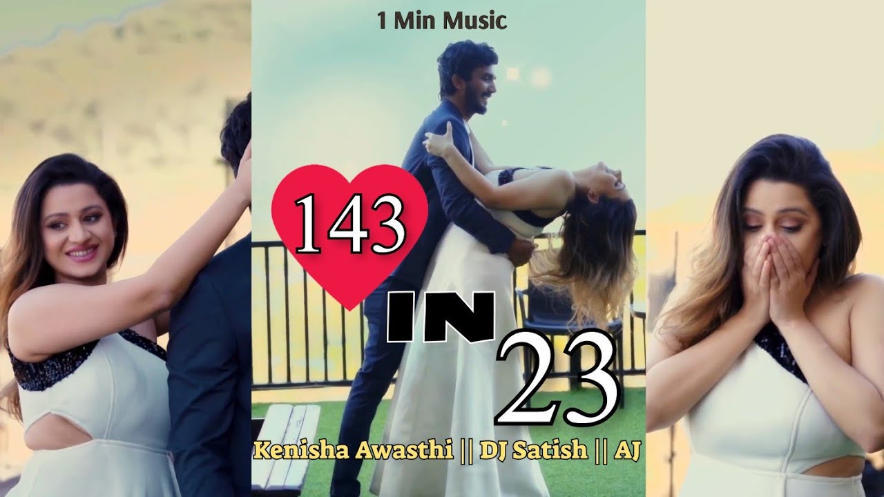 143 In 23 - 1 Min Music || Kenisha Awasthi || Oye It's Prank || Official Music Video || MusicGram