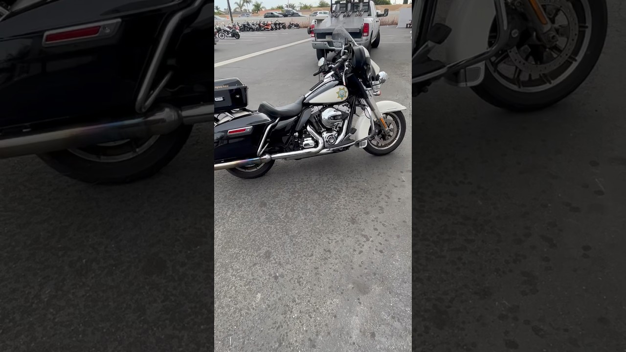 165k miles later and she’s still troopin! #bikes #motorcycle #cops #police #harley #bike