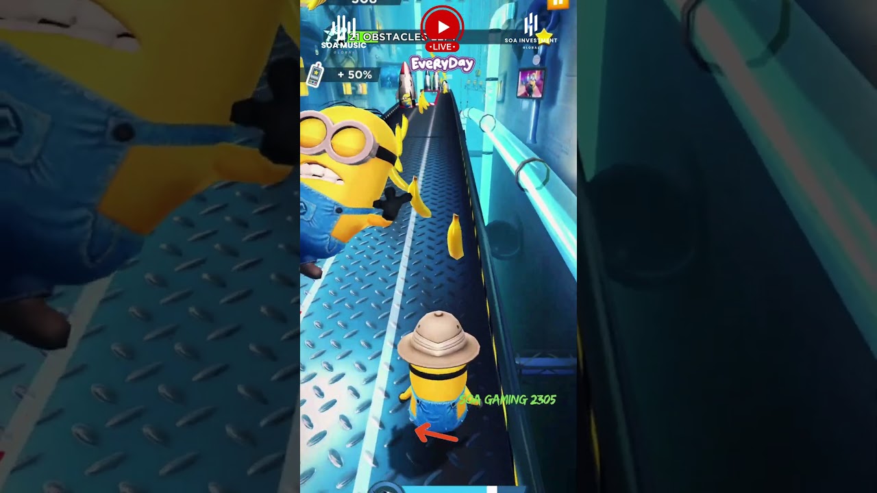 [1698] 😱 Minion Rush BUT Every 5 Seconds Gets CRAZIER!!