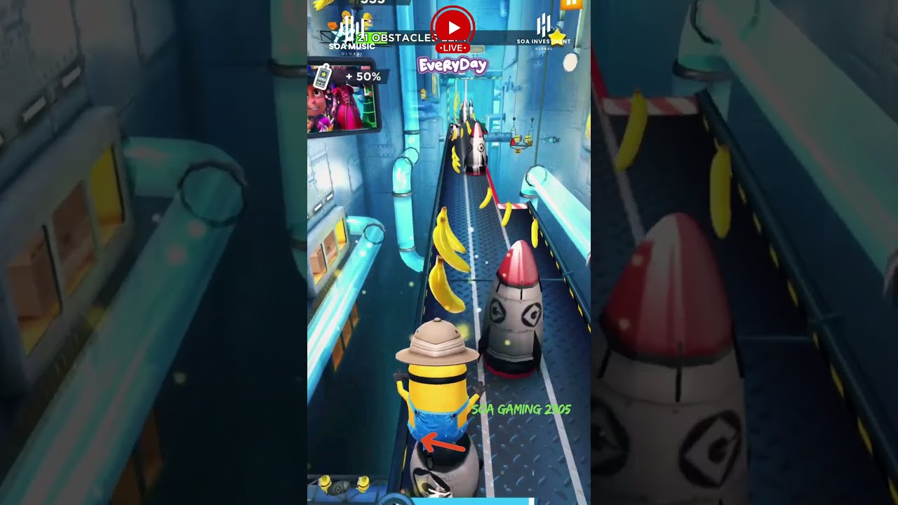 [1699] 😱 Minion Rush BUT Every 5 Seconds Gets CRAZIER!!