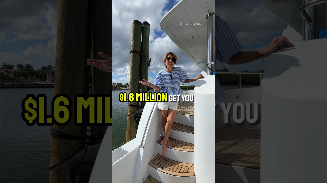 $1.6M Yacht-Villa 🤯🤑⬆️Full Tour⬆️