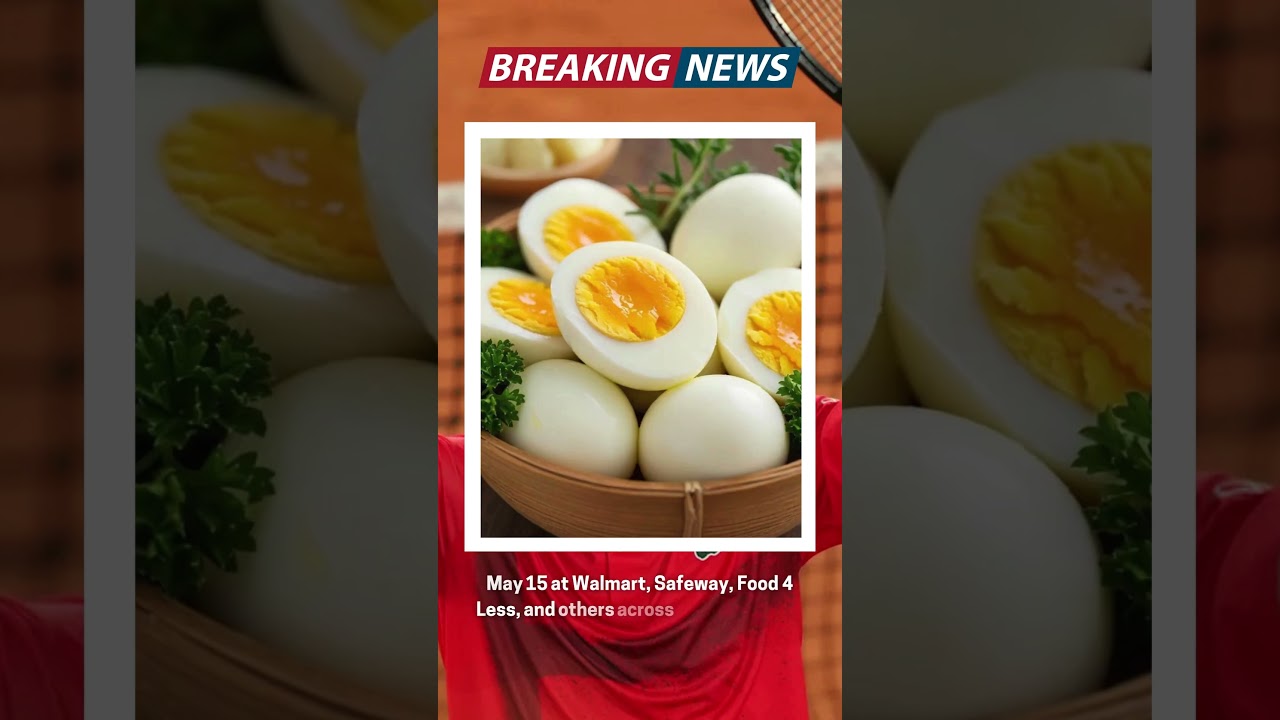 1.7 Million Eggs Recalled in the U.S.! 🥚🚨 #shorts #EggRecall #USNews