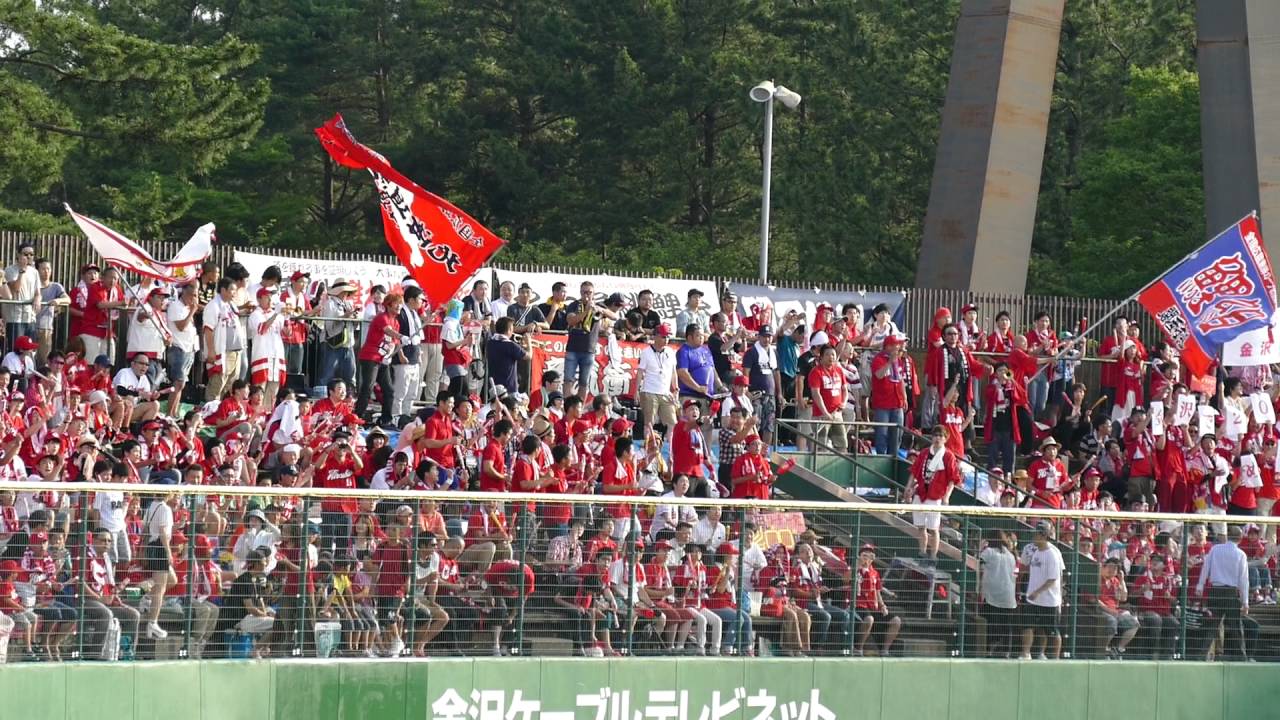 広島カープ試合前1-9@石川県立球場 20160706