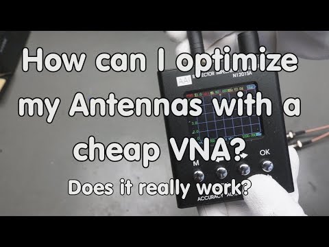 #191 Optimizing Antennas using a cheap N1201SA VNA (Vector Impedance Analyzer), LoRa, Review