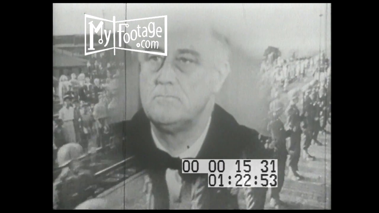 1945 FDR Funeral Train and Funeral