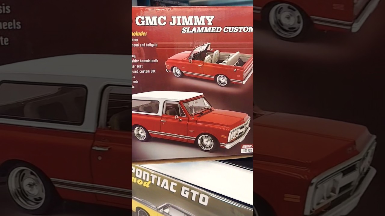 1970 GMC Jimmy slammed.          #fun #music #diecast #toys #shorts