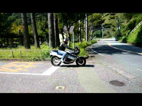 1983 Suzuki RG250 ganma firest model in okutama japan Vo02.MOV