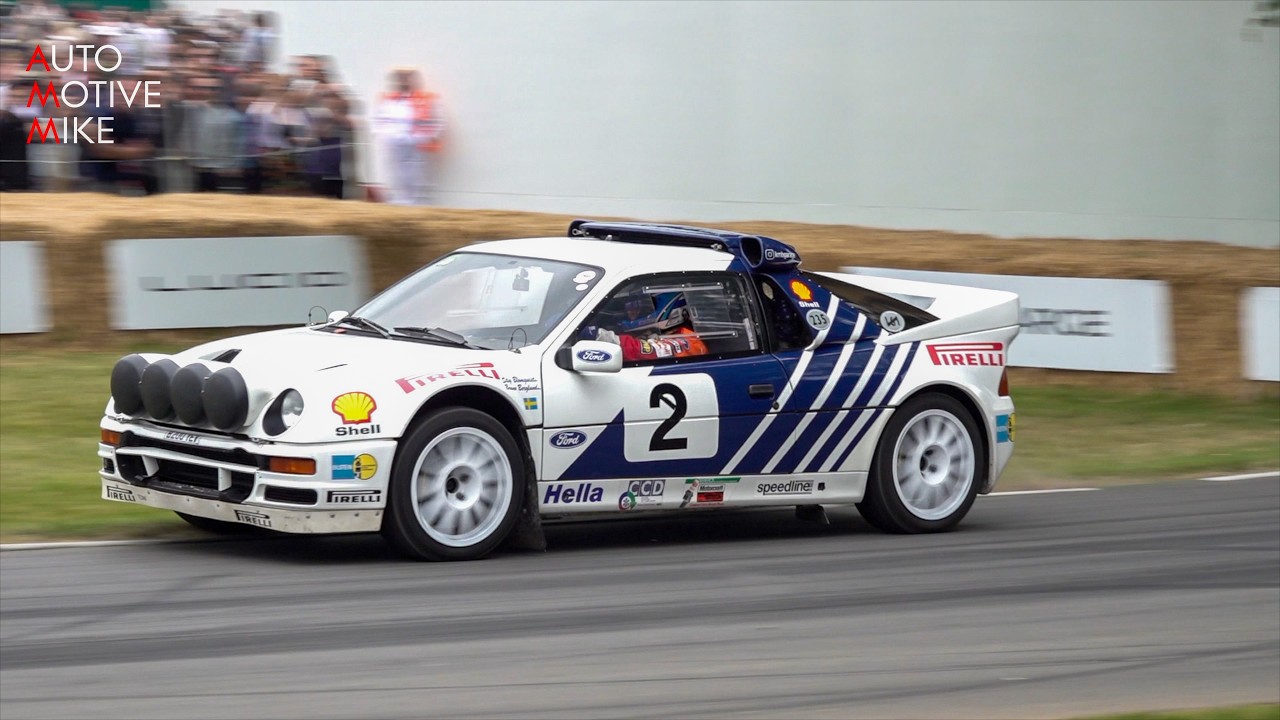 1986 Ford RS200 4-Cylinder Turbo Sounds!