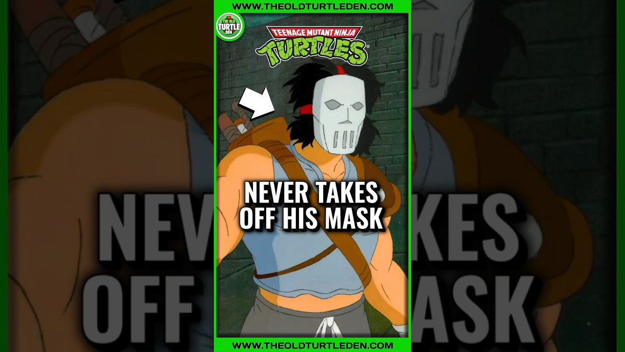 1987 Casey Jones never takes off his mask