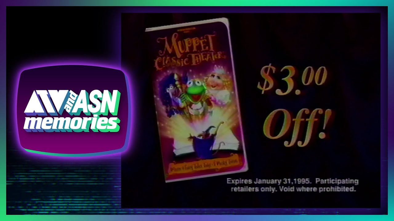 1994-10-30 - ATV - Muppets Classic Theater VHS commercial