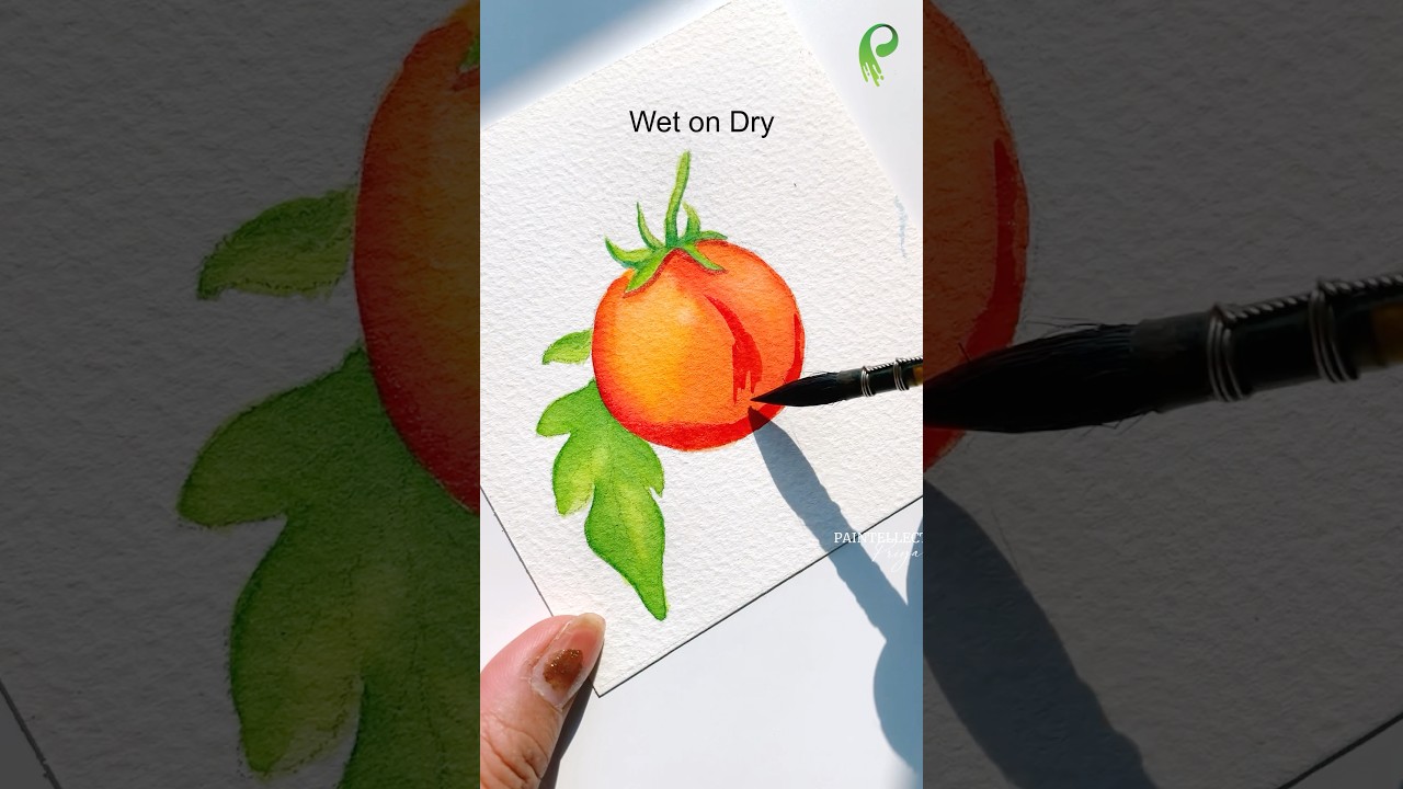 2 Crazy Paper Painting Tips 😱 #shorts