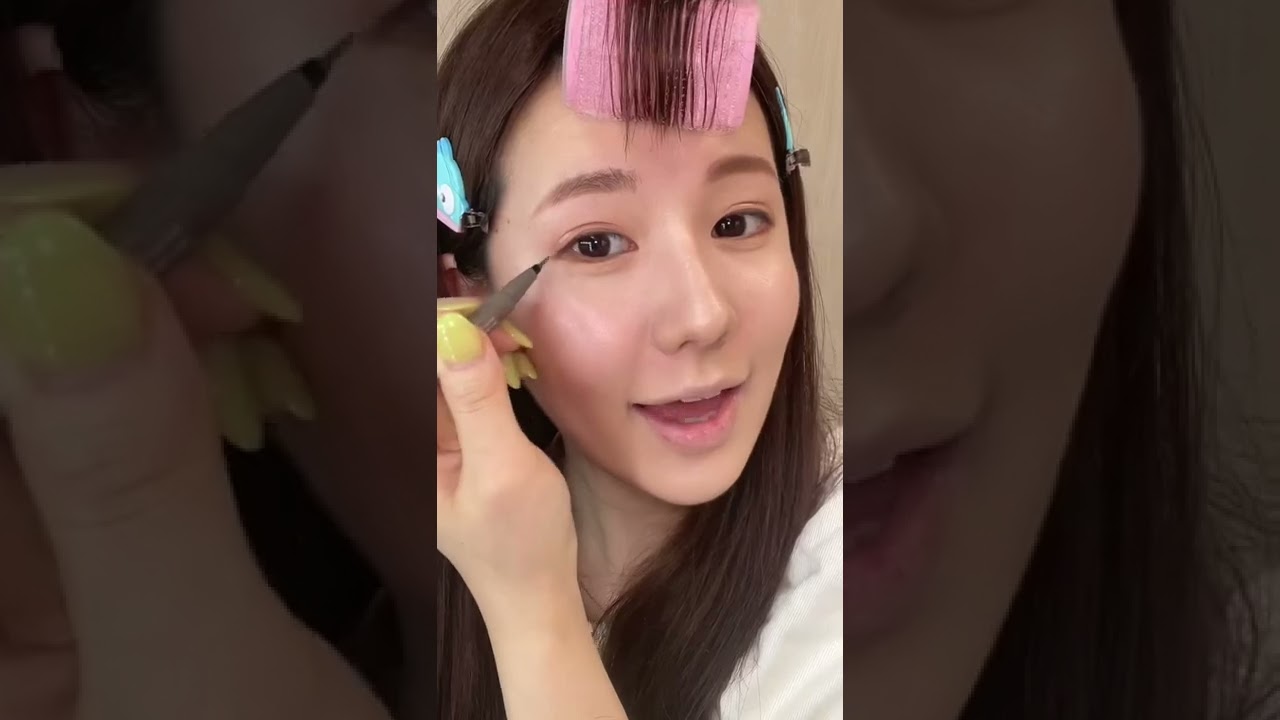 【20秒で紹介】久間田琳加ちゃん風メイクやってみた💄
