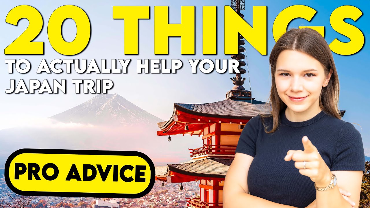 20 Things to Actually Help your Japan Trip! 🇯🇵