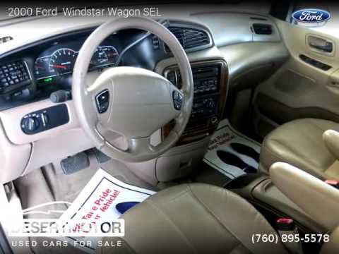 2000 Ford  Windstar Wagon SEL - DESERT MOTOR