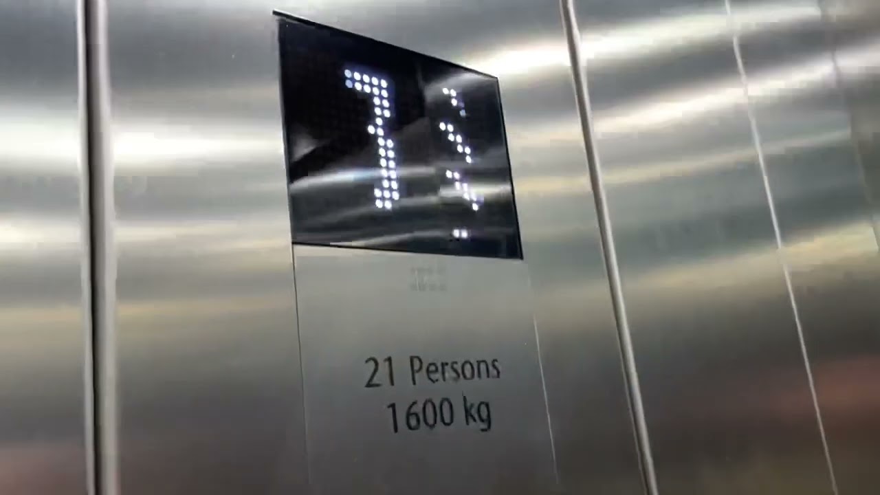 2010 KONE MonoSpace MRL traction elevators @ John Lewis, Westfield Stratford City, London, UK.