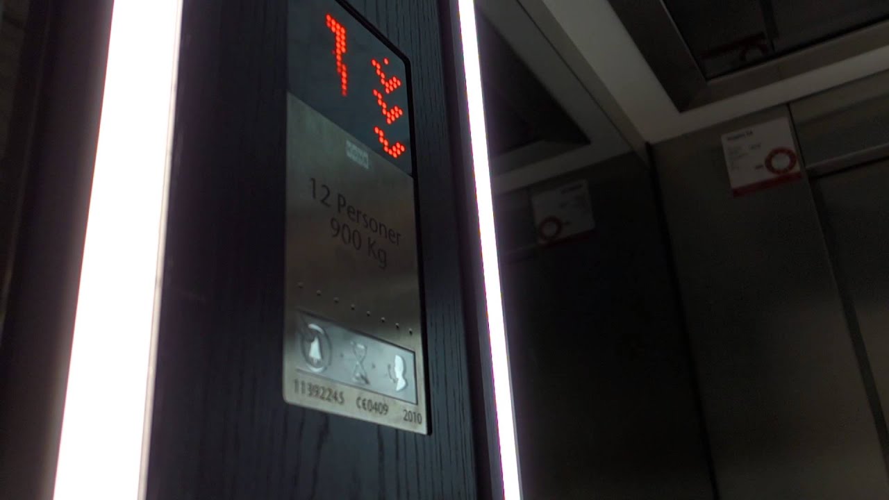 2010 KONE MonoSpace MRL Traction Elevators @Scandi
