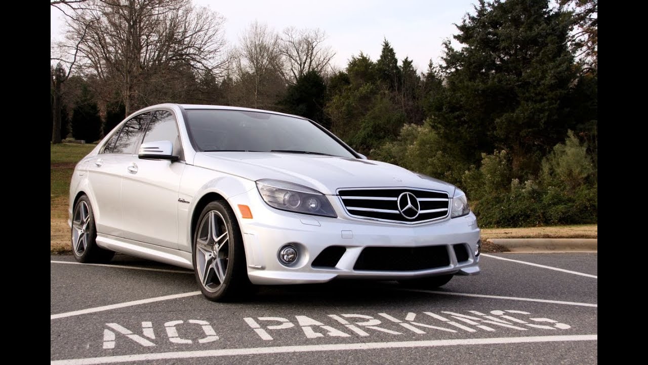 2010 Mercedes Benz C63 AMG Drift Acceleration Burnout Exhaust [1080p HD - CarNecks]