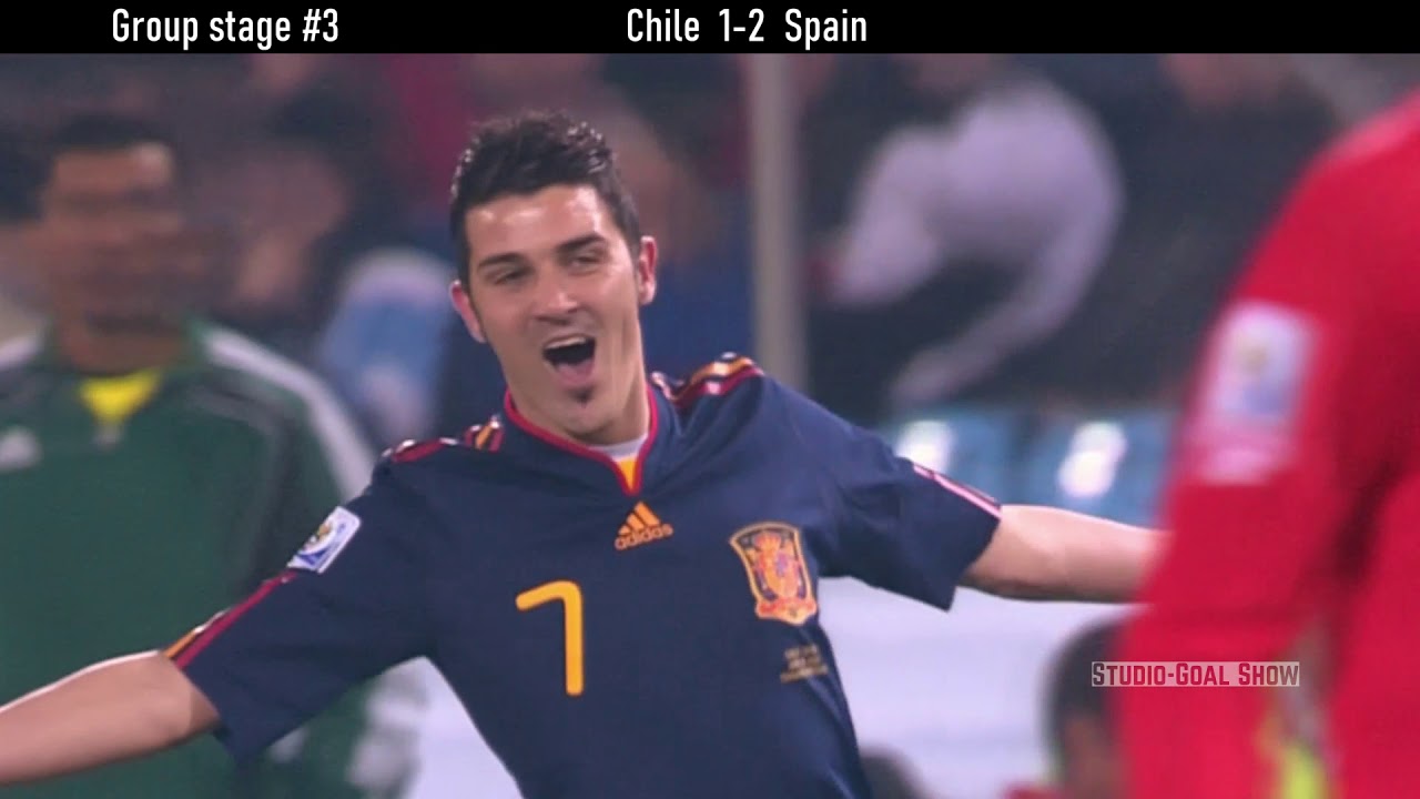 2010FIFAワールドカップ 優勝 スペイン代表全ゴール