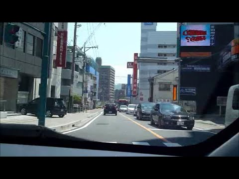 【2012年版】東広島市ぐるぐるドライブ【市街地～西条駅～広島大学】