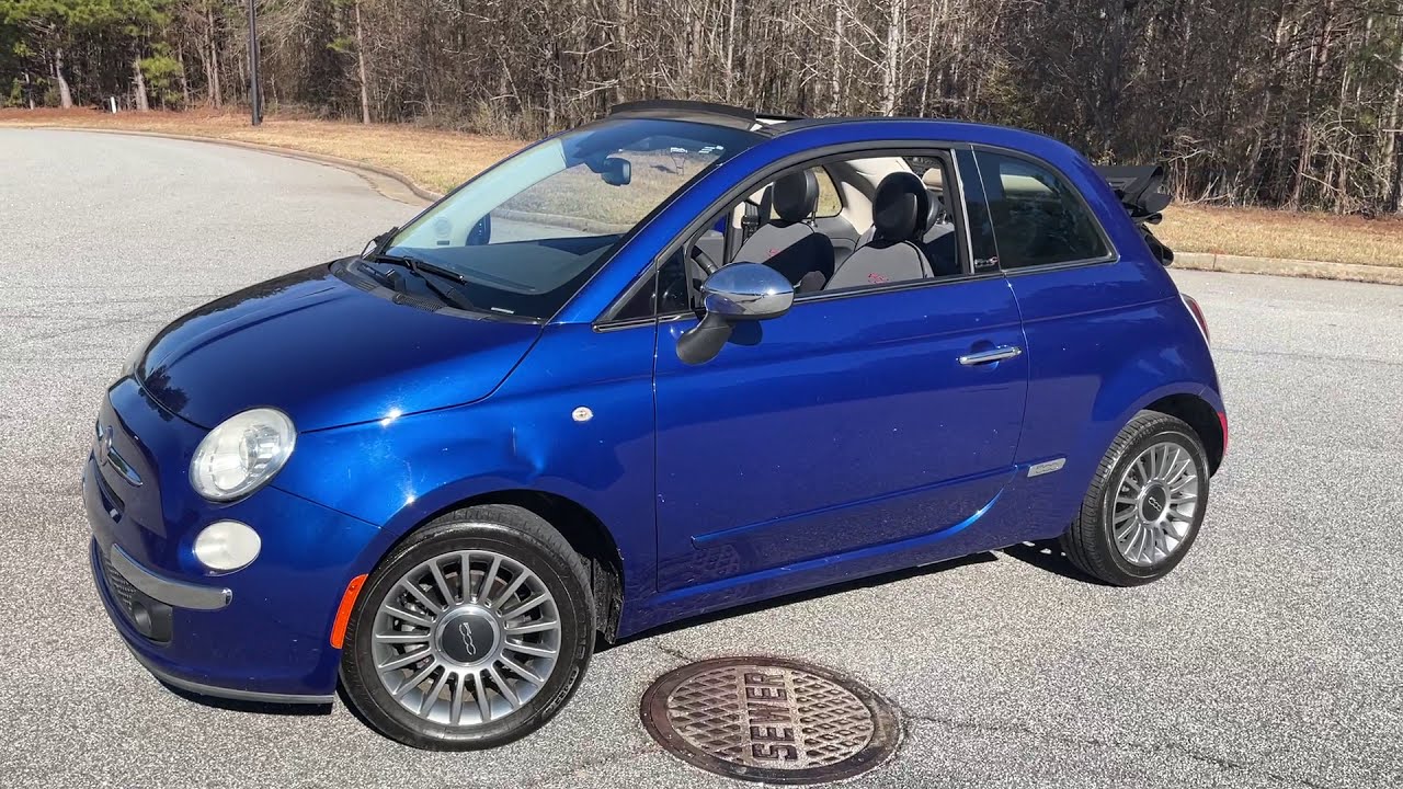 2012 Fiat 500c Convertible