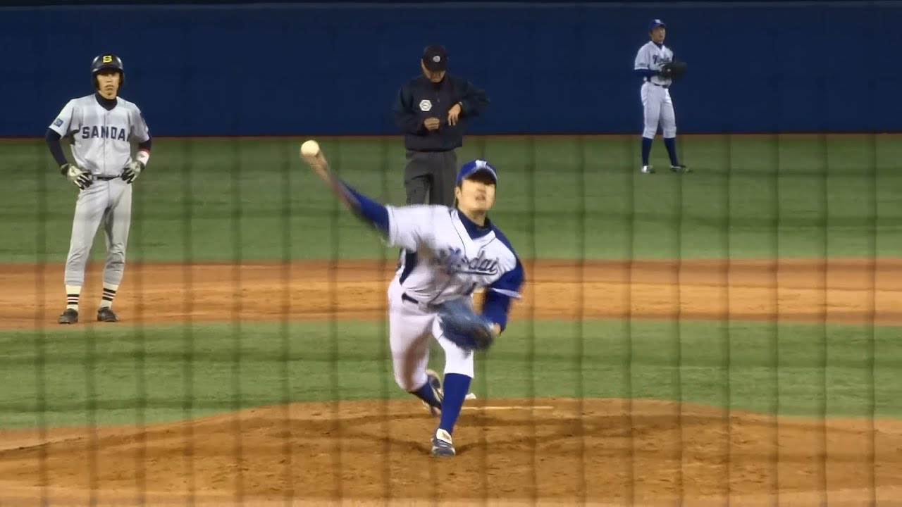 2014/11/15　玉井大翔 （東農大オホーツク）　4年秋　京都産業大学戦　【2016年 日本ハム8位】