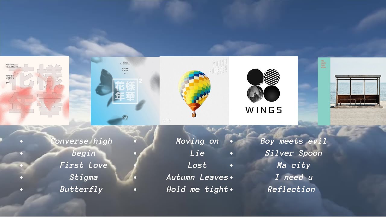 2015-2017 BTS Playlist