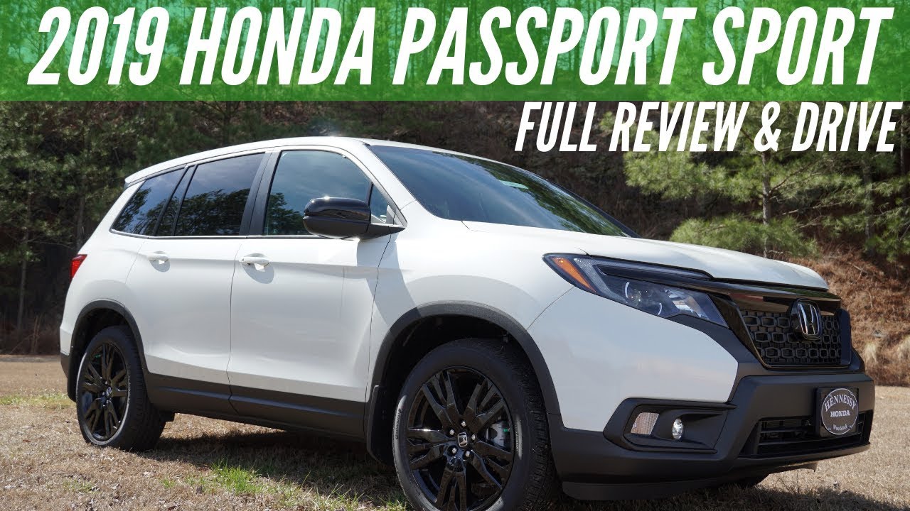 2019 Honda Passport Sport - Full Review & Drive!