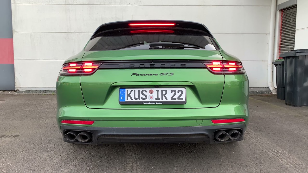 2019 Porsche Panamera GTS Sport Turismo Cold Start