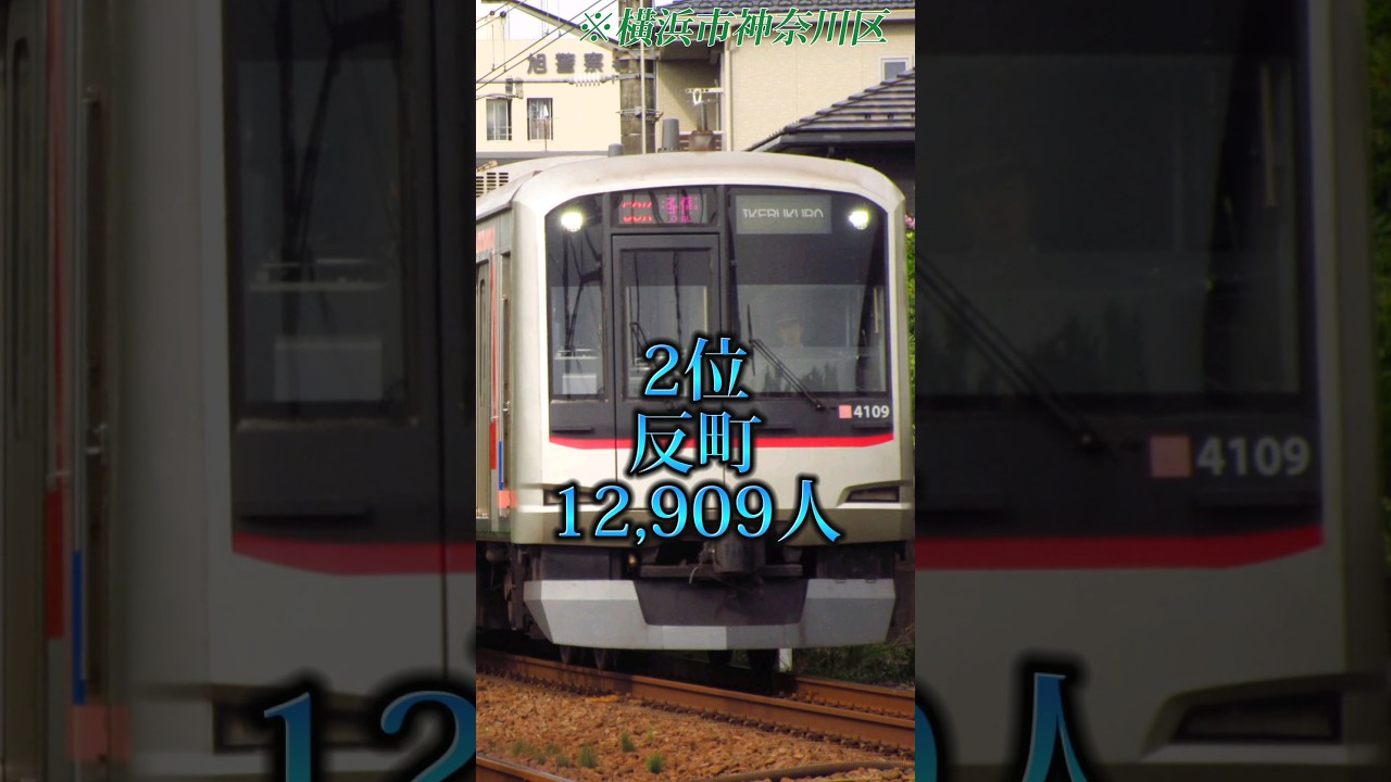 【リクエスト】東急東横線の乗降客数ワーストランキング2022！