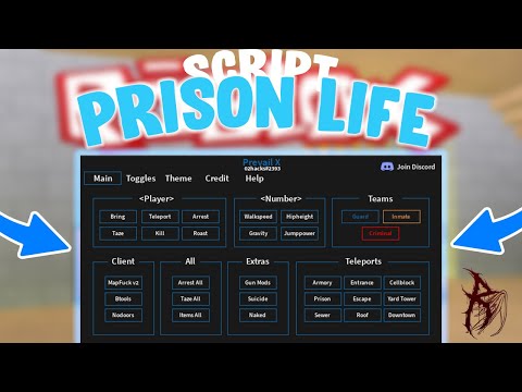 ⭐(2023 Pastebin) Roblox Prison Life Script GUI : OP Exploit Trolling GUI⭐