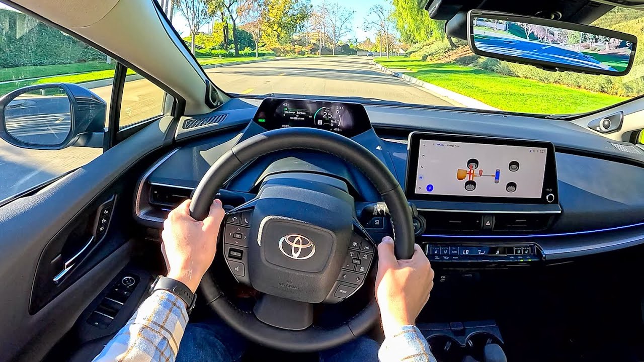2023 Toyota Prius Limited - POV Test Drive (Binaural Audio)