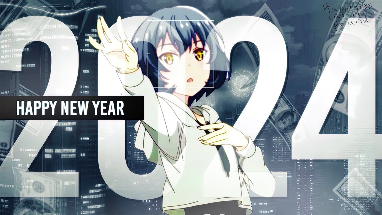 2024 Edit - Happy New Year/ Mix Anime  [EDIT/AMV] 4K 🥂