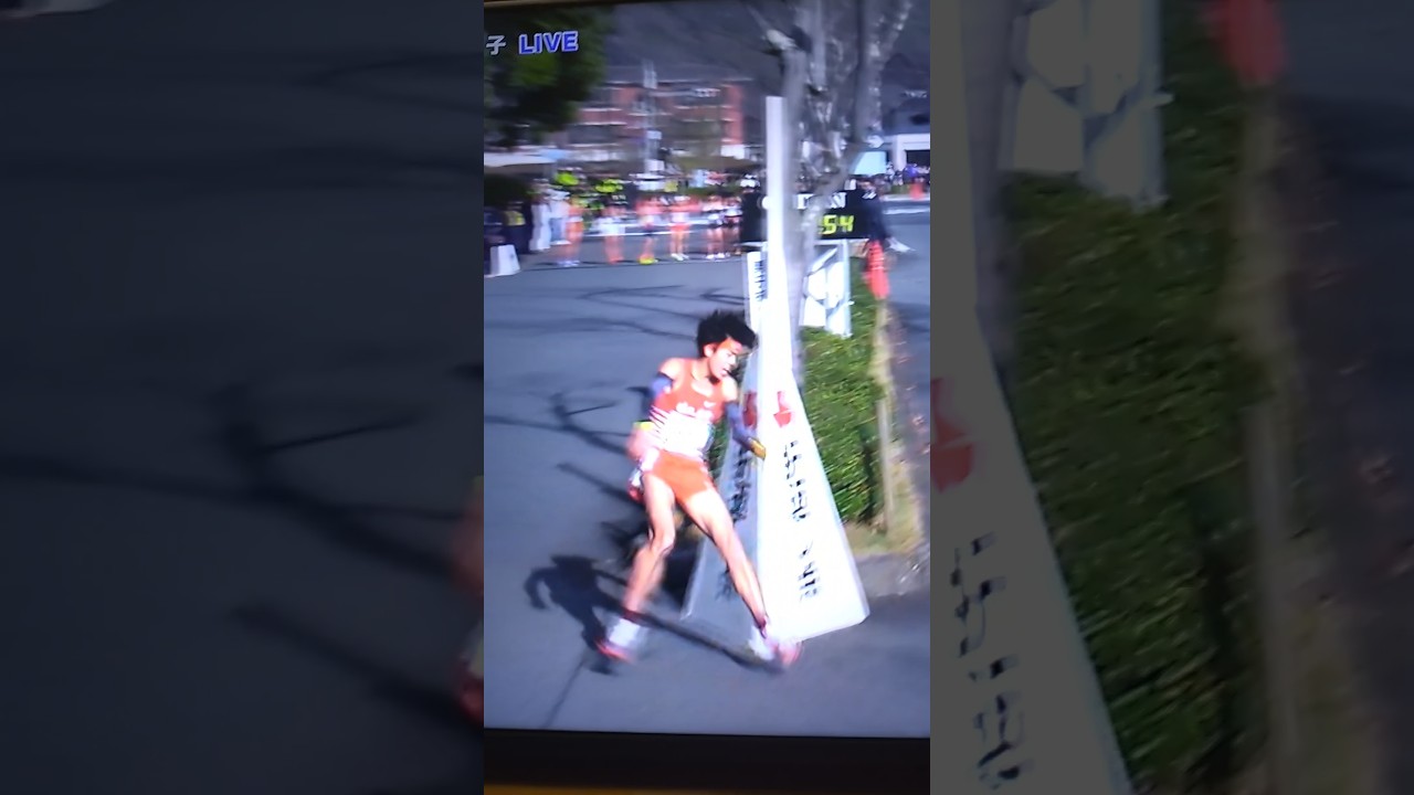 全国高校駅伝2024男子3区 佐々木哲(佐久長聖3年)が区間賞トップでタスキリレー #ekiden