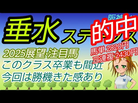 【垂水ステークス2025】展望•注目馬◆このクラス卒業間近~今回勝機きた感
