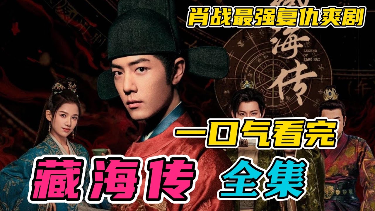 一口气看完《藏海传》全集：肖战最强复仇爽剧！男主被灭满门，学艺十年只为复仇！2025年必看神剧！